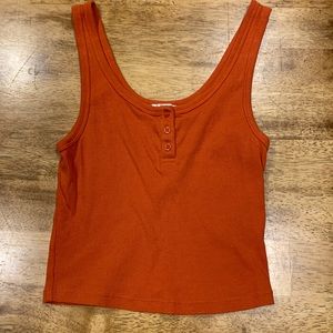 Orange/Red Tank Top